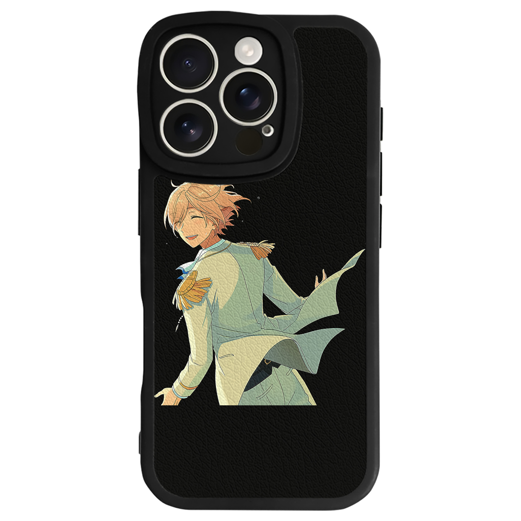 （画像用） あんさんぶるスターズ! Ensemble Stars 【iPhone 16シリーズ対応】シリコンスマホケース（レザー調） 材質：シリコン